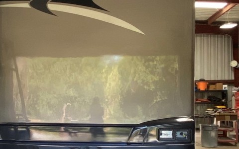 Cleared and being reassembled