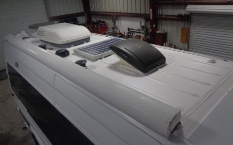 New paint, new sealant and parts has the coach looking brand new 